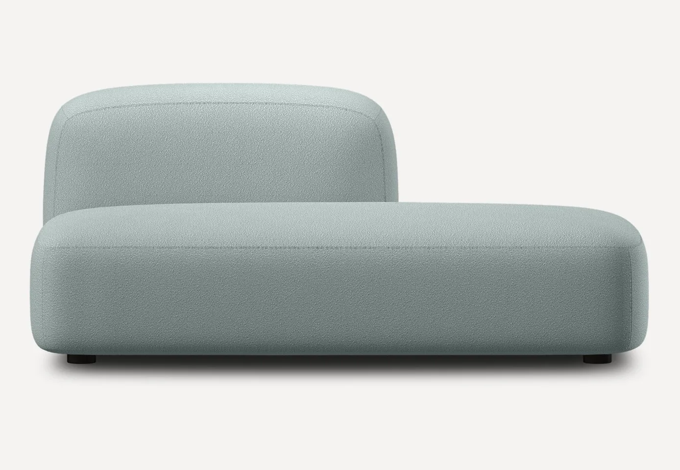 Диван прямой Риббл-6 Букле Мятный