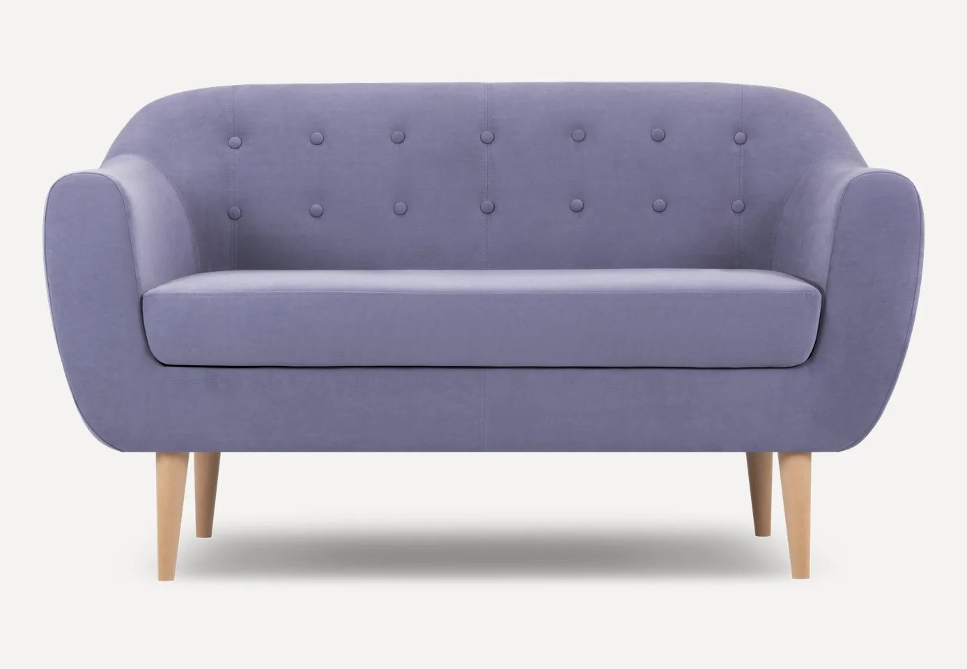 Диван прямой Роттердам Velvet Violet