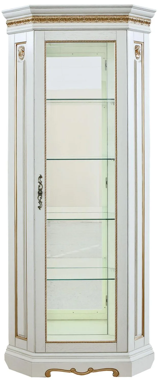 Шкаф с витриной «Милана 10» П4.265.0.10(265.10)