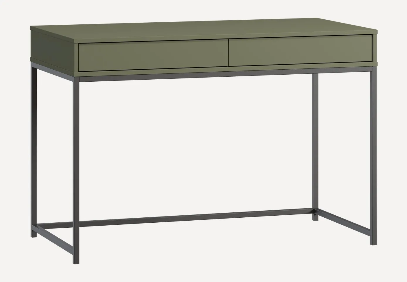 Стол Ханссон 120x60 Оливковый/Черный