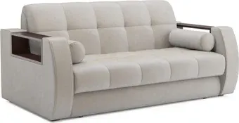 Диван Мебель-АРС Аккордеон Барон №3 ППУ 155x200 (бархат бежевый Star Velvet 6 Light Beige)