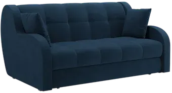 Диван Мебель-АРС Аккордеон Барон ППУ 180x200 (темно-синий луна 034)