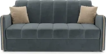 Диван Мебель-АРС аккордеон Давос НПБ 180x200 см M2-115 5-42 (велюр серо-синий HB-178/26)