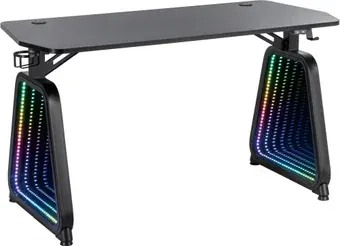 Геймерский стол CACTUS CS-GMD-BK-RGB