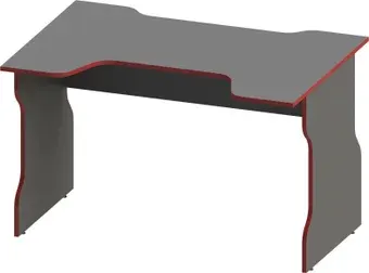 Геймерский стол Mebelain Вардиг К1 (антрацит/красный)
