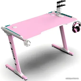 Геймерский стол Shanghai Yidu Electronic AOR с подсветкой RGB 140x60 (розовый)