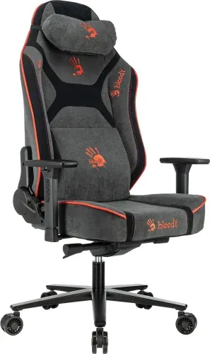 Игровое (геймерское) кресло A4Tech Bloody GC-680 (серый/черный)