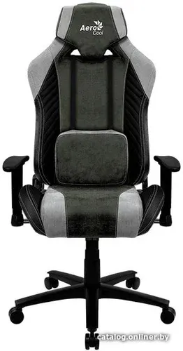 Игровое (геймерское) кресло AeroCool Baron Hunter Green (черный/зеленый)
