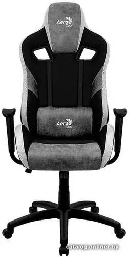 Игровое (геймерское) кресло AeroCool Count Stone Grey (черный/серый)