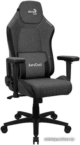 Игровое (геймерское) кресло AeroCool Crown AeroWeave (темно-серый)