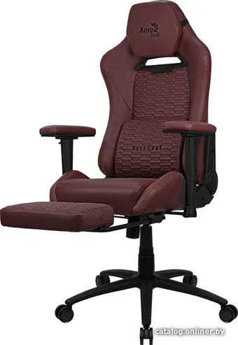 Игровое (геймерское) кресло AeroCool Royal Leatherette (коричневый)