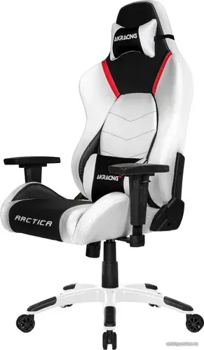 Игровое (геймерское) кресло AKRacing Arctica (белый/черный)