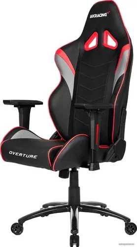 Игровое (геймерское) кресло AKRacing Overture (черный/красный)