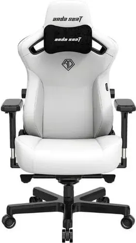 Игровое (геймерское) кресло AndaSeat Kaiser 3 XL (белая кожа)