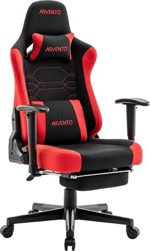 Игровое (геймерское) кресло Arvento Arena LK-2531T (красный/черный)
