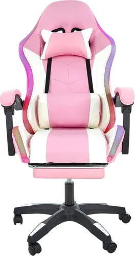 Игровое (геймерское) кресло Arvento Sharm (розовый/белый)