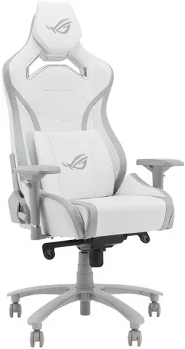 Игровое (геймерское) кресло ASUS ROG Chariot X Core (белый, Premium PU)