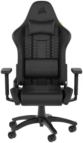 Игровое (геймерское) кресло Corsair TC100 Relaxed Leatherette (черный)