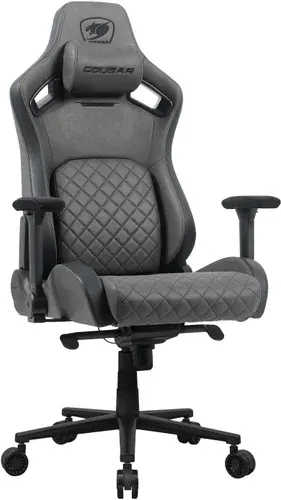 Игровое (геймерское) кресло Cougar Defensor S Jet Gray F (черно-серый)
