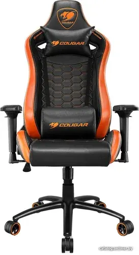 Игровое (геймерское) кресло Cougar Outrider S (черный/оранжевый)