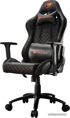 Игровое (геймерское) кресло Cougar Rampart (черный)