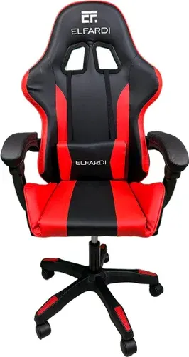 Игровое (геймерское) кресло Elfardi 734 (черный/красный)