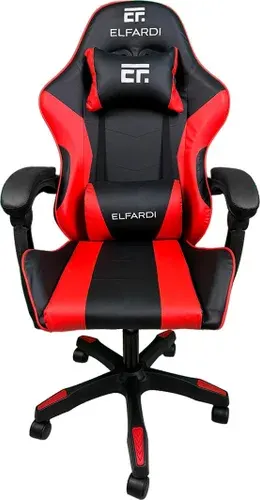 Игровое (геймерское) кресло Elfardi 737 (черный/красный)