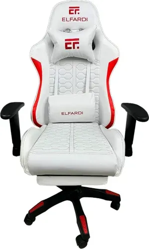 Игровое (геймерское) кресло Elfardi 772 (белый)