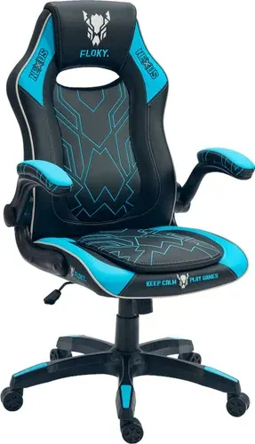 Игровое (геймерское) кресло FLOKY Nexus Aqua-Black