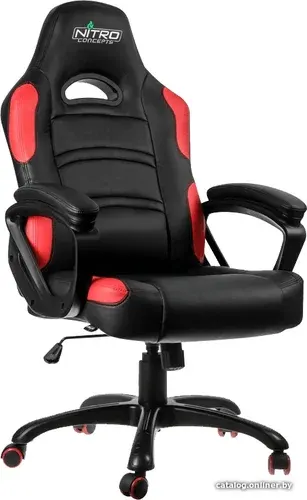 Игровое (геймерское) кресло GameMax GCR07 (черный/красный)