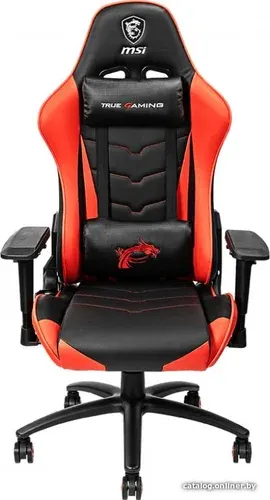 Игровое (геймерское) кресло MSI MAG CH120 (черный/красный)