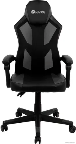 Игровое (геймерское) кресло Оклик 121G (черный/черный)