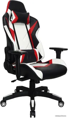 Игровое (геймерское) кресло Raybe K-5804 (черный/белый/красный)