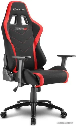Игровое (геймерское) кресло Sharkoon Shark Skiller SGS2 (черный/красный)