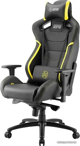 Игровое (геймерское) кресло Sharkoon Shark Zone GS10 (черный/желтый)
