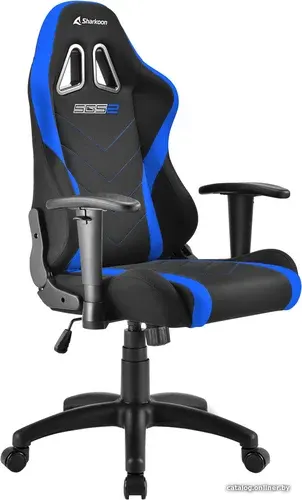 Игровое (геймерское) кресло Sharkoon Skiller SGS2 JR (черный/синий)