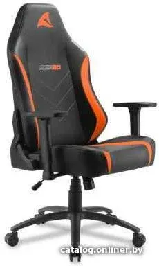 Игровое (геймерское) кресло Sharkoon Skiller SGS20 SGS20-BK/OG (черный/оранжевый)