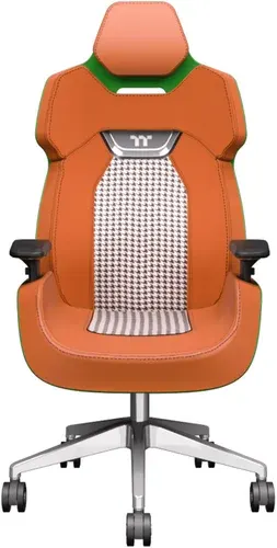 Игровое (геймерское) кресло Thermaltake Argent E700 Houndstooth Fabric (гоночный зеленый)