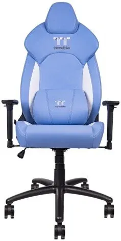 Игровое (геймерское) кресло Thermaltake V Comfort (синий/белый)