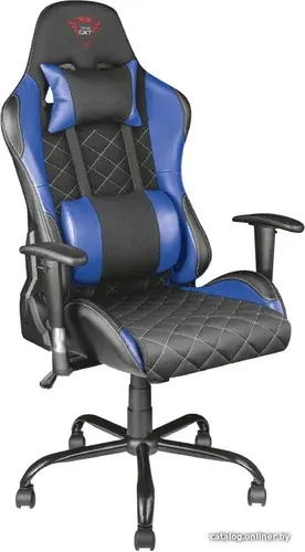 Игровое (геймерское) кресло Trust GXT 707B Resto (черный/синий)