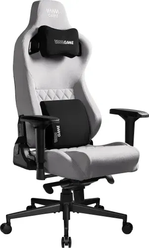 Игровое (геймерское) кресло VMMGame Maroon New Era OT-D06-VRGY-NE (Velour Grey)