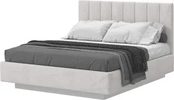 Кровать Anrex Sabrina 160 С подъемником (Aoplush Pebble)
