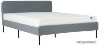 Кровать Askona Ноа 90x200 (рико светло-серый)