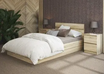 Кровать Baer Мальм 1800 (Сонома)