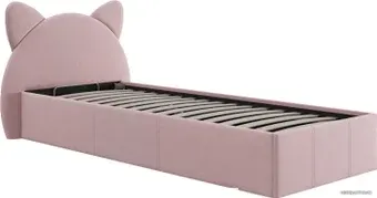 Кровать Bon Mebel Китти с ПМ 90x200 (розовый)