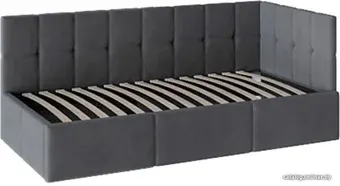 Кровать Bon Mebel Оттава с ПМ 90x200 (серый)