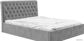 Кровать Bon Mebel Прима с ПМ 140x200 (кожзам серый)