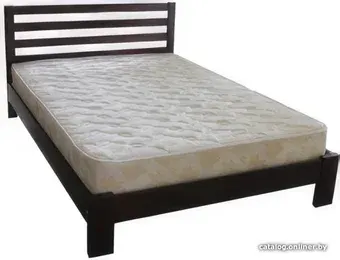 Кровать Боринское Мебель Ника 90x200 (орех)
