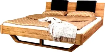 Кровать Диприз Дольче Вита 160x200 Д.83125.1 (дикий дуб/дуб масло)