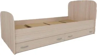 Кровать Doma Виктория Kids 80x190 с ящиками (ясень шимо светлый)